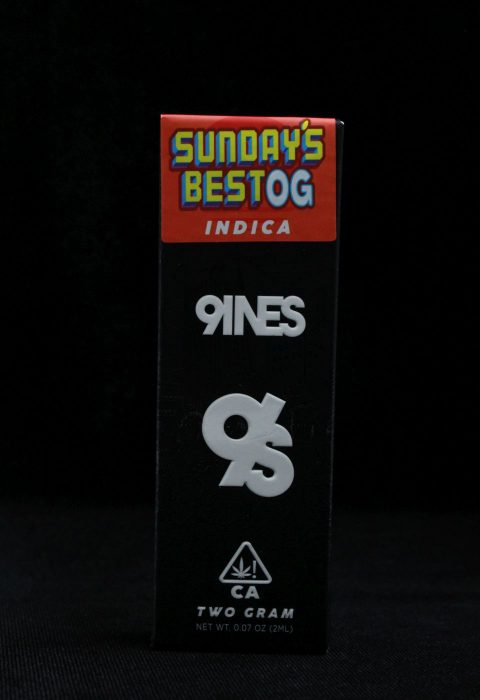 9ines | Sunday’s Best OG | 2G’s Vape