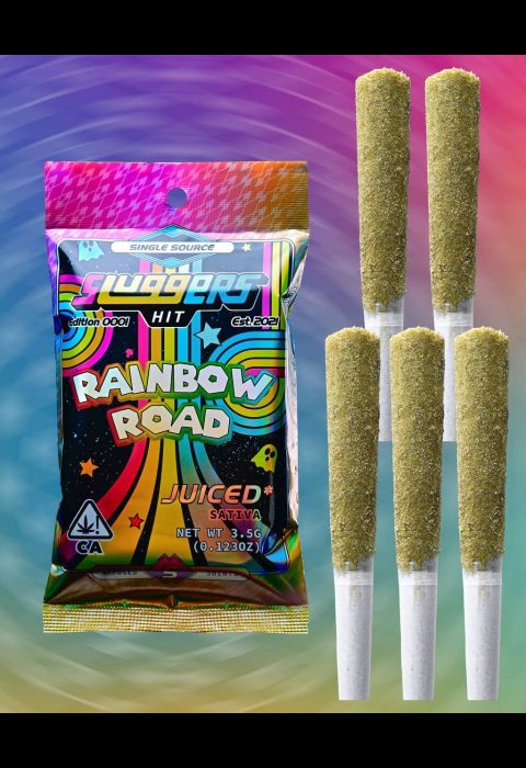 Sluggers | Rainbow Road | 5Pk Pre Rolls